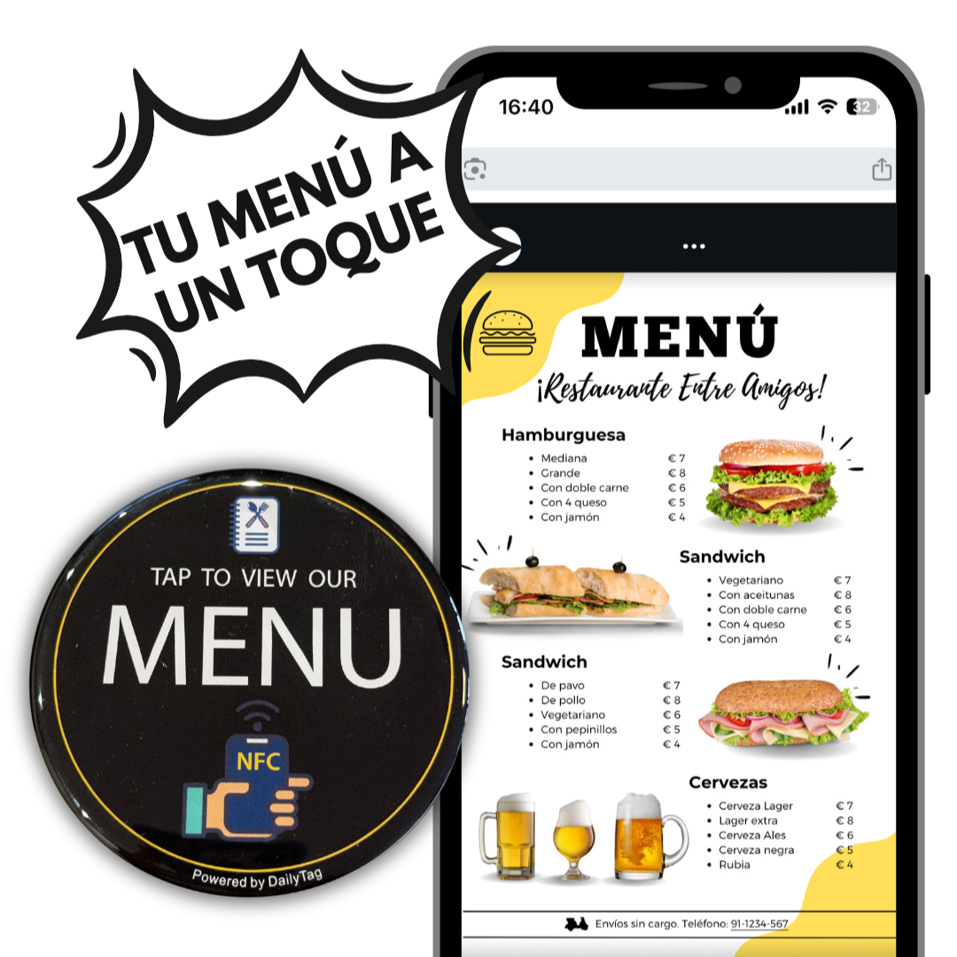 MENÚ DIGITAL INTERACTIVO